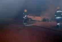 В Павлограде ночью сгорел автомобиль