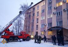 Последствия «террористической» атаки на суд Павлограда ликвидированы за считанные минуты