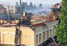 У Павлограді пошкоджено вокзал, колії та контактна мережа